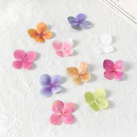 Pétales d'Hortensia Artificiels en Soie 4,5 cm, Lot de 50 à 200, 11 Coloris