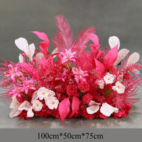 Composition Florale Fuchsia et Rouge pour Arche, vue complémentaire 4