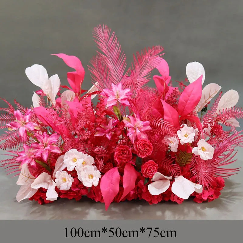 Composition Florale Fuchsia et Rouge pour Arche, vue complémentaire 4