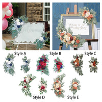 Paire de Compositions Florales pour Arche de Mariage, vue complémentaire 6