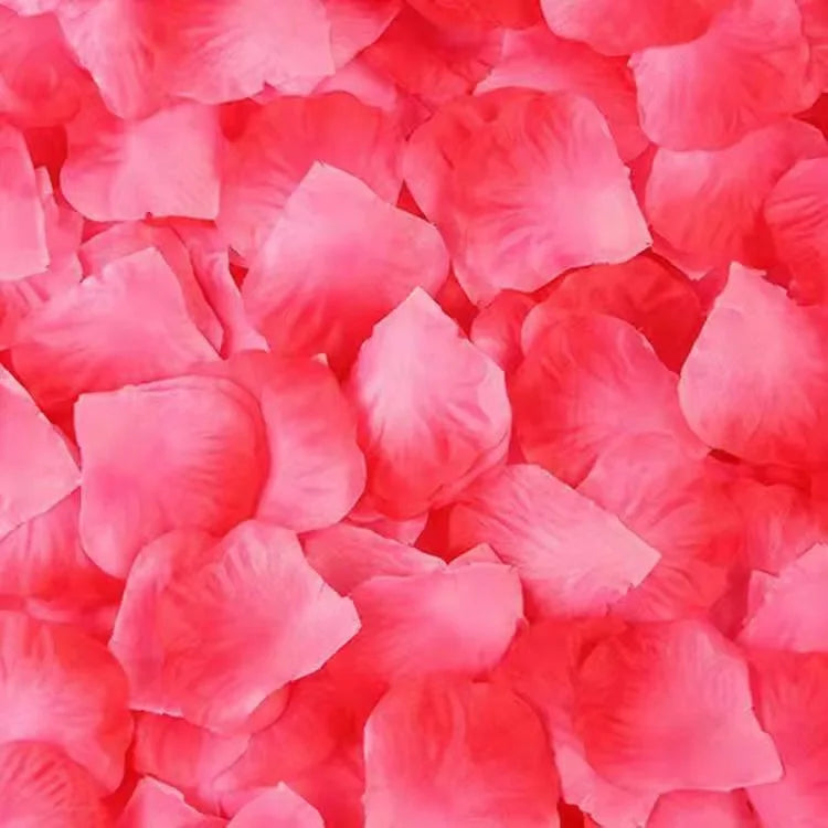 Pétales de Rose Artificielles de Mariage, 100 à 2000 Pétales, coloris rose corail