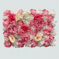 Mur de Fleurs Artificielles, Panneau 40 × 60 cm à l'Unité, 28 Coloris