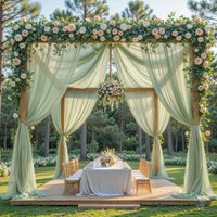 Voilage Chiffon pour Arche de Mariage, 70 cm × 3 à 10 m, vue complémentaire 2