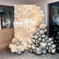 Mur de Paillettes pour Photocall Mariage, vue complémentaire 2