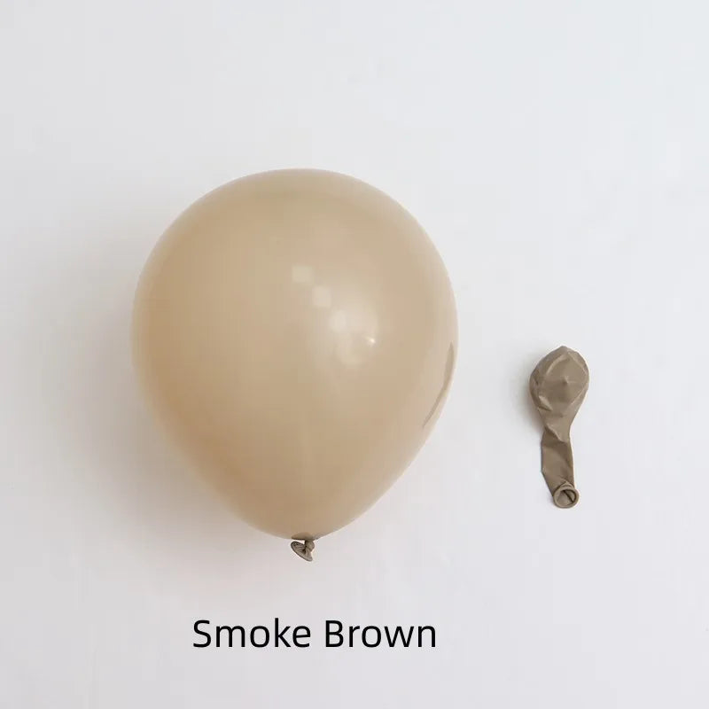 Kit Arche de Ballons Blanc Mat, Sable et Brun Fumé, vue complémentaire 3