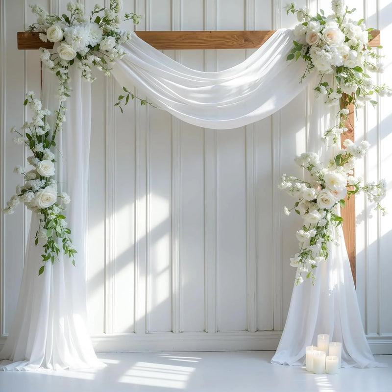 Voilage Drapé pour Arche de Mariage et Plafond, vue complémentaire 2