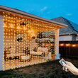 Rideau Lumineux LED Mariage USB avec Télécommande, 8 Couleurs
