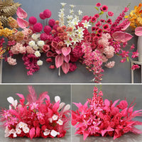 Composition Florale Fuchsia et Rouge pour Arche, vue complémentaire 2