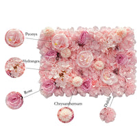 Mur de Fleurs Artificielles, Panneau de Roses 40 x 60 cm, vue complémentaire 2