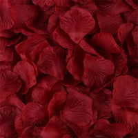 Pétales de Rose Artificiels, Lot de 500 Pétales, coloris bordeaux