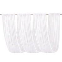 Voilage Plafond Mariage en Chiffon, coloris blanc
