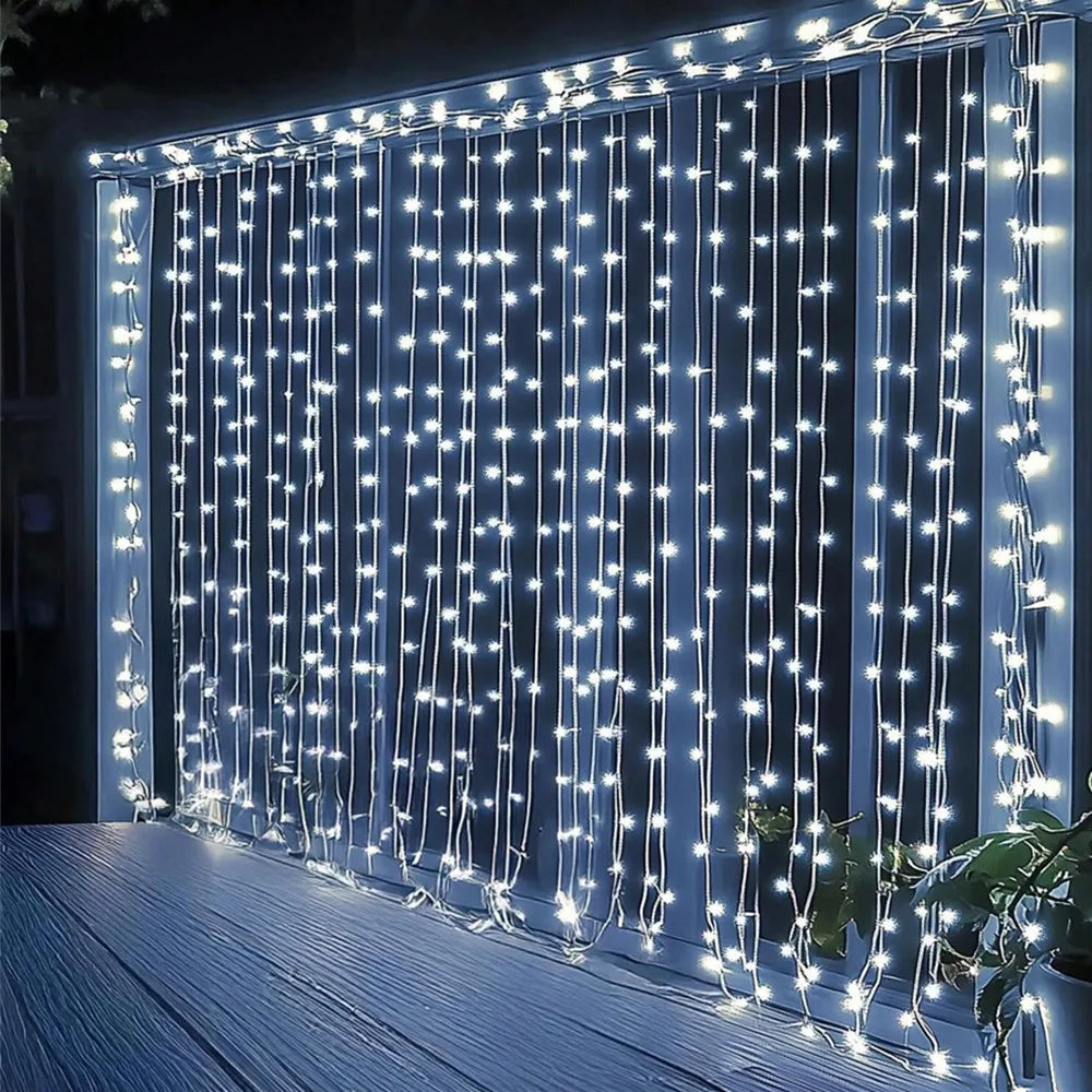 Rideau Lumineux LED USB 5 V Décor de Cérémonie, vue d'ensemble
