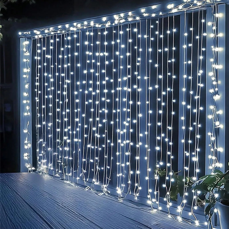 Rideau Lumineux LED USB 5 V Décor de Cérémonie, vue d'ensemble