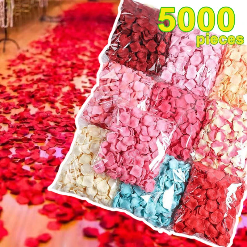 Pétales de Rose Artificiels, vue d'ensemble