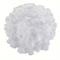 Pétales de Rose Artificiels, coloris blanc