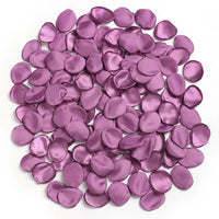 Pétales de Rose Satinés Artificiels, coloris prune