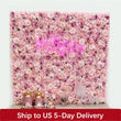 Mur de Fleurs Artificielles, Panneau de Roses 40 x 60 cm, 5 Coloris