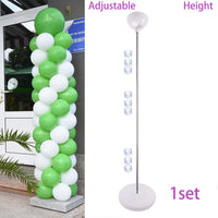 Support de Ballons sur Pied, Colonne ou Cercle, colonne réglable, 1 pièce