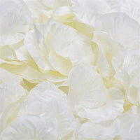 Pétales de Rose Artificiels, Lot de 500 Pétales, coloris ivoire