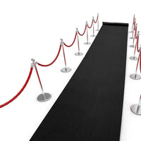 Tapis d'Allée de Mariage Noir, Largeur 100 cm, vue complémentaire 4