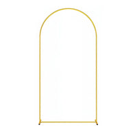 Arche de Mariage Dorée à Sommet Arrondi, 80 × 180 à 120 × 220 cm