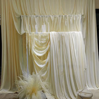 Drapé d'Arche de Mariage Sans Plis, 8 Coloris, 3 à 10 m de Long