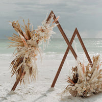 Arche de Mariage en Bois, 2 Arches Triangulaires de 255 et 300 cm