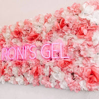 Mur de Fleurs Artificielles, Lot de 6 Panneaux 40 × 30 cm, 8 Coloris