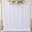 Toile de Fond Mariage Sans Plis, Rideau de Photocall, 8 Coloris, 7 Tailles