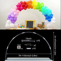 Arche Ballon Réglable, Kit Géant ou Arche de Table, à la Pièce, arche de table réglable de 2 à 2,8 m de large
