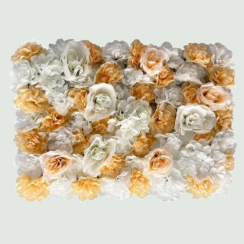 Mur de Fleurs Artificielles, Panneau 40 × 60 cm à l'Unité, 28 Coloris