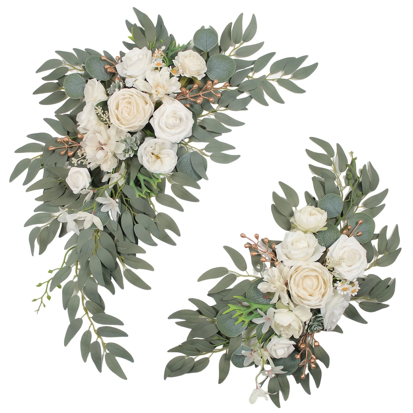 Fleurs pour Arche de Mariage, vue d'ensemble