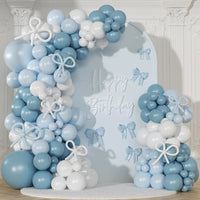 Kit Arche de Ballons Bleu Poussière, vue complémentaire 3
