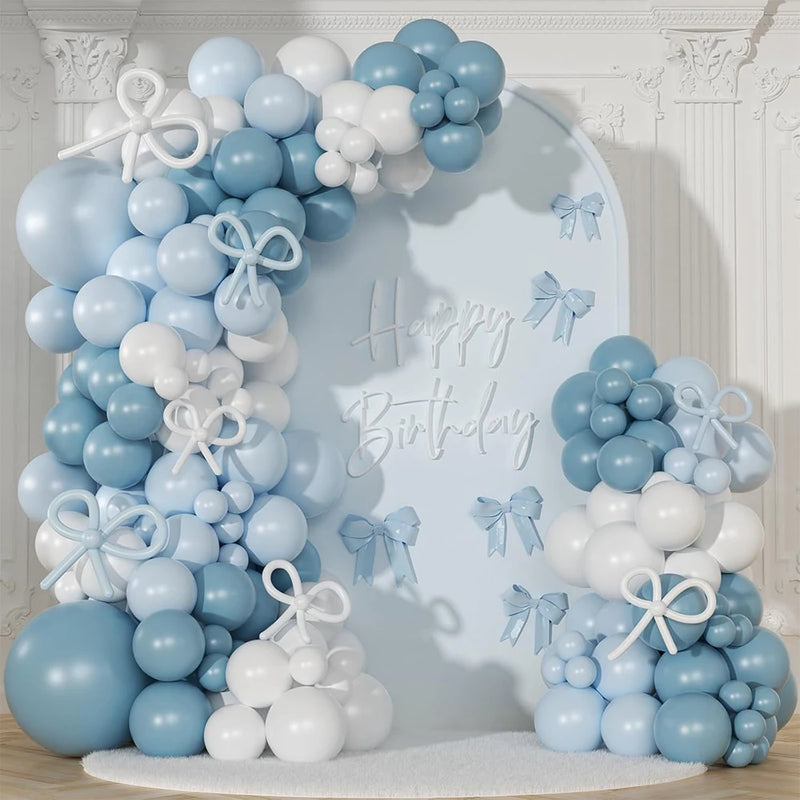 Kit Arche de Ballons Bleu Poussière, vue complémentaire 3
