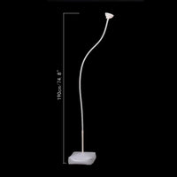Structure Arche Ballon Souple Blanche ou Dorée, blanche, 1,9 m