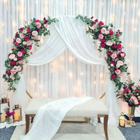 Voilage en Tulle Blanc pour Arche de Mariage, 71 cm de Large, vue complémentaire 5