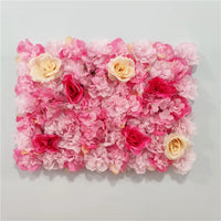 Mur de Fleurs Artificielles, Panneau 40 × 60 cm à l'Unité, 28 Coloris