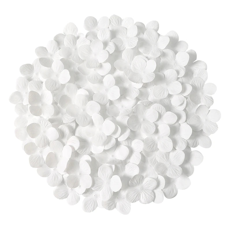 Pétales d'Hortensia Artificiels en Soie 4,5 cm, Lot de 50 à 200, 11 Coloris