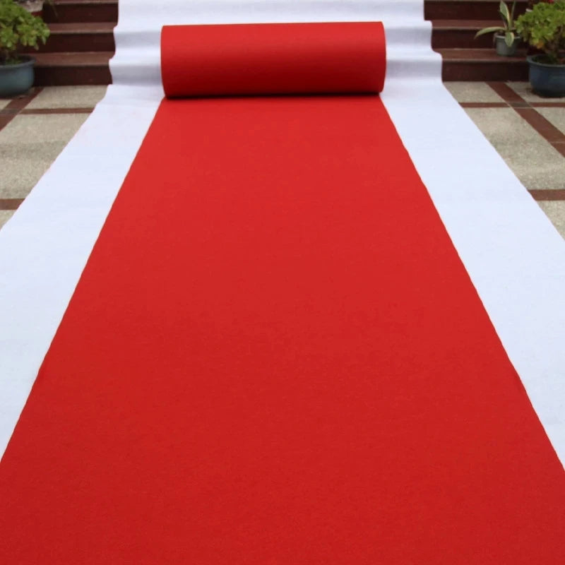 Tapis Rouge de Cérémonie Mariage, Épaisseur 1 mm, 1 à 15 m, vue complémentaire 5