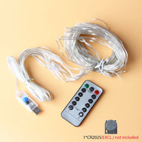 Rideau Lumineux LED Blanc ou Blanc Chaud, USB Dimmable, vue complémentaire 4
