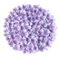 Pétales d'Hortensia Artificiels en Soie 4,5 cm, Lot de 50 à 200, 11 Coloris