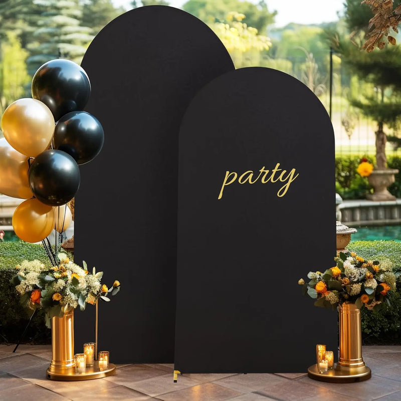 Housse d'Arche de Mariage Unie Double Face, 8 Coloris, 6 Tailles