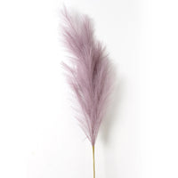 Pampa Artificielle Plumeau Souple, Tige de 90 ou 120 cm, 12 Coloris
