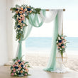 Voilage pour Arche de Mariage en 20 Coloris, 6 ou 10 m de Long