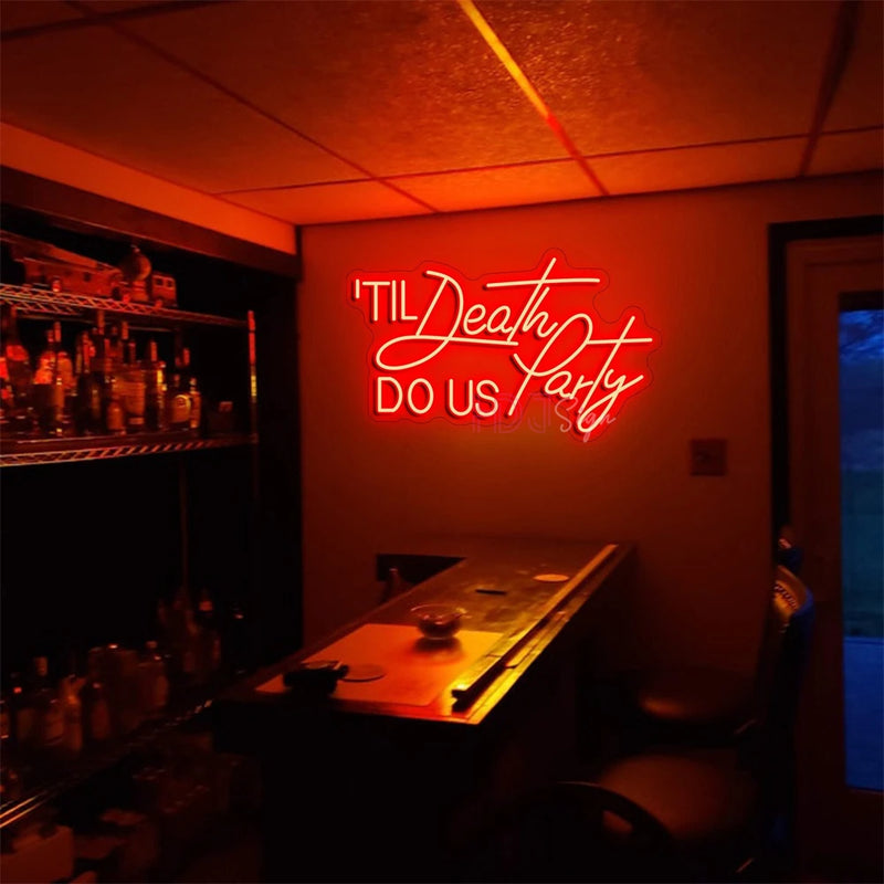 Néon Mariage « 'Til Death Do Us Party », vue complémentaire 2