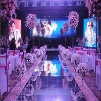 Tapis Miroir d'Allée de Mariage Argenté, Doré ou Blanc, vue complémentaire 5