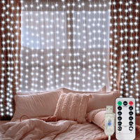 Rideau Lumineux LED USB Télécommandé, vue d'ensemble