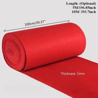 Tapis d'Allée de Mariage Rouge, Bleu ou Vert, 5 à 15 m de Long, vue complémentaire 3