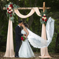 Fleurs et Voilages pour Arche de Mariage, vue complémentaire 4