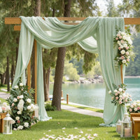Voilage Chiffon pour Arche de Mariage, 70 cm × 3 à 10 m, vue complémentaire 5